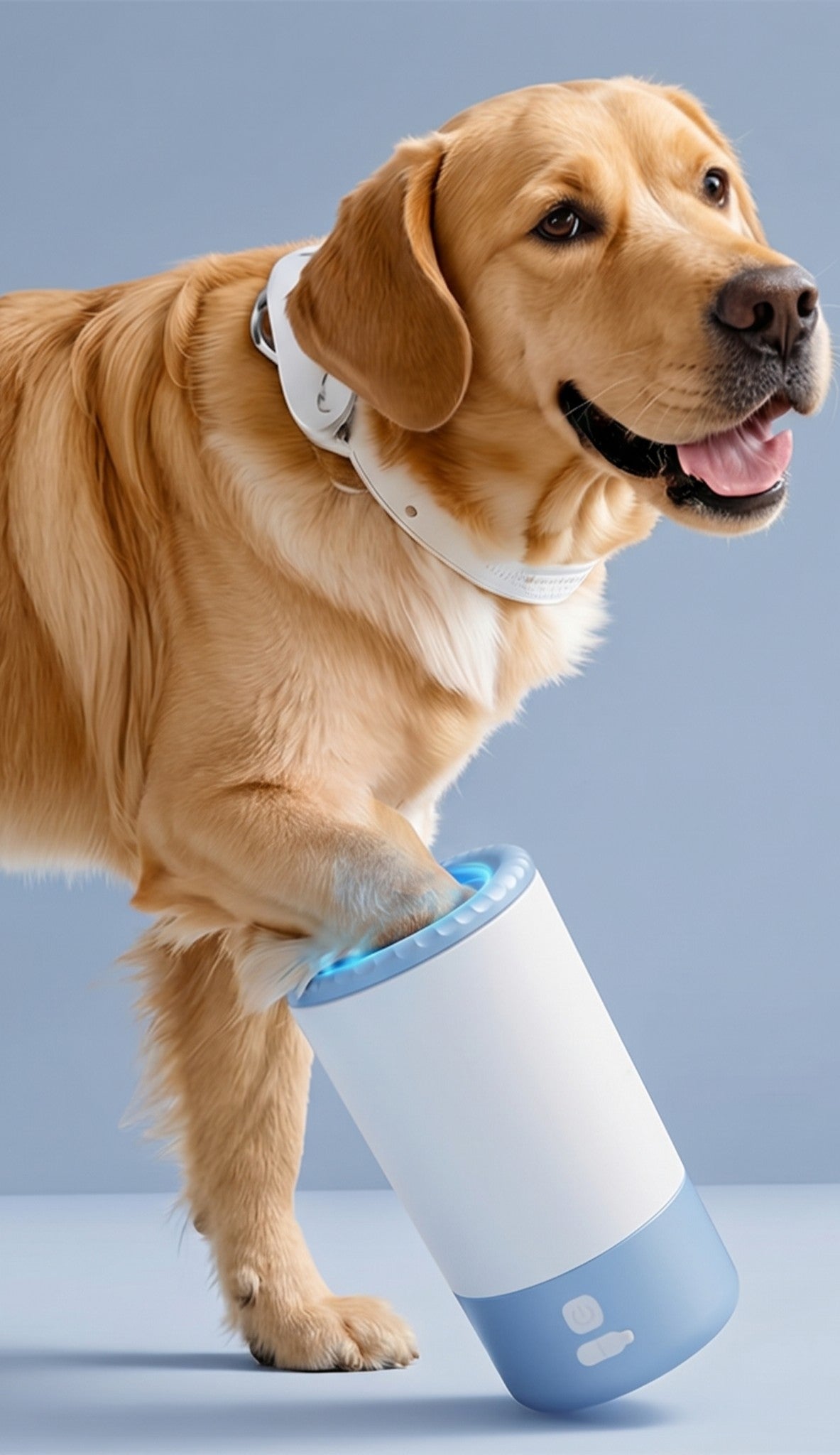 Limpiador Eléctrico de Patas para Perros y Gatos – Copa Portátil Automática con Silicona Suave y Carga USB