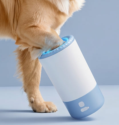 Limpiador Eléctrico de Patas para Perros y Gatos – Copa Portátil Automática con Silicona Suave y Carga USB